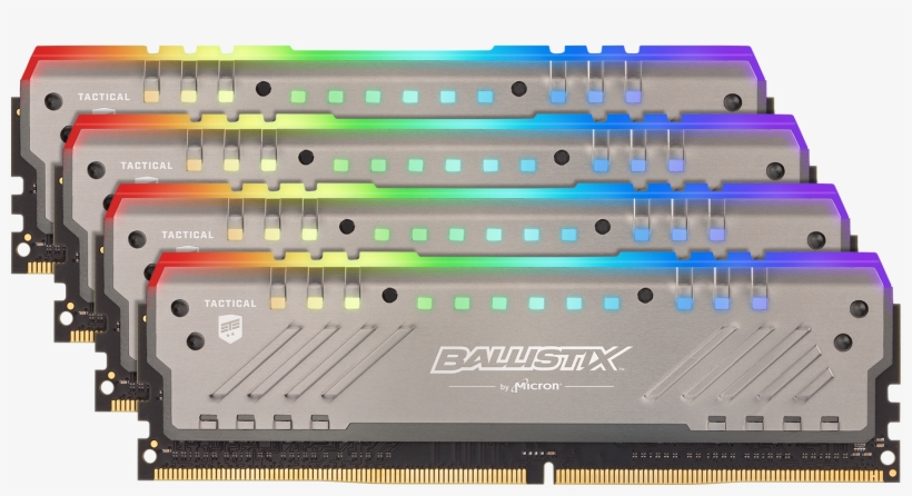 Ballistix Tactical Tracer Rgb 32gb Ddr4 2666 Mhz, transparent png download