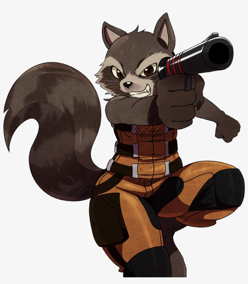 Rocket Raccoon Transparent Background, transparent png download