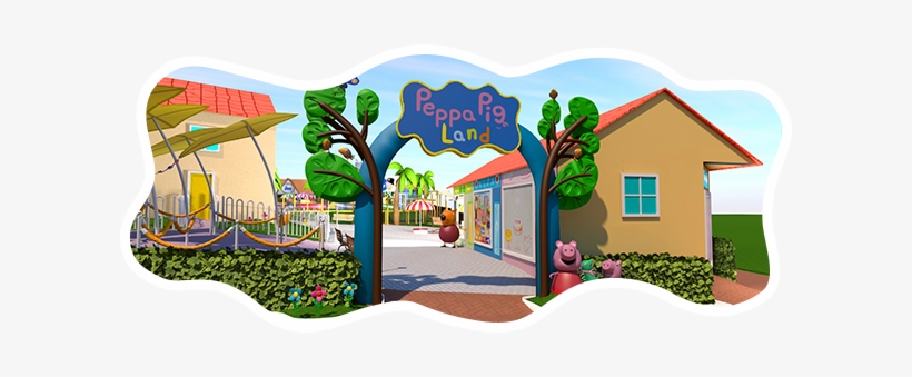 Entrance - Peppa Pig Land Gardaland, transparent png download