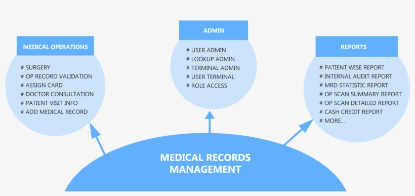 Highlights Medical Records Png Medical Records Management - Diagram, transparent png download