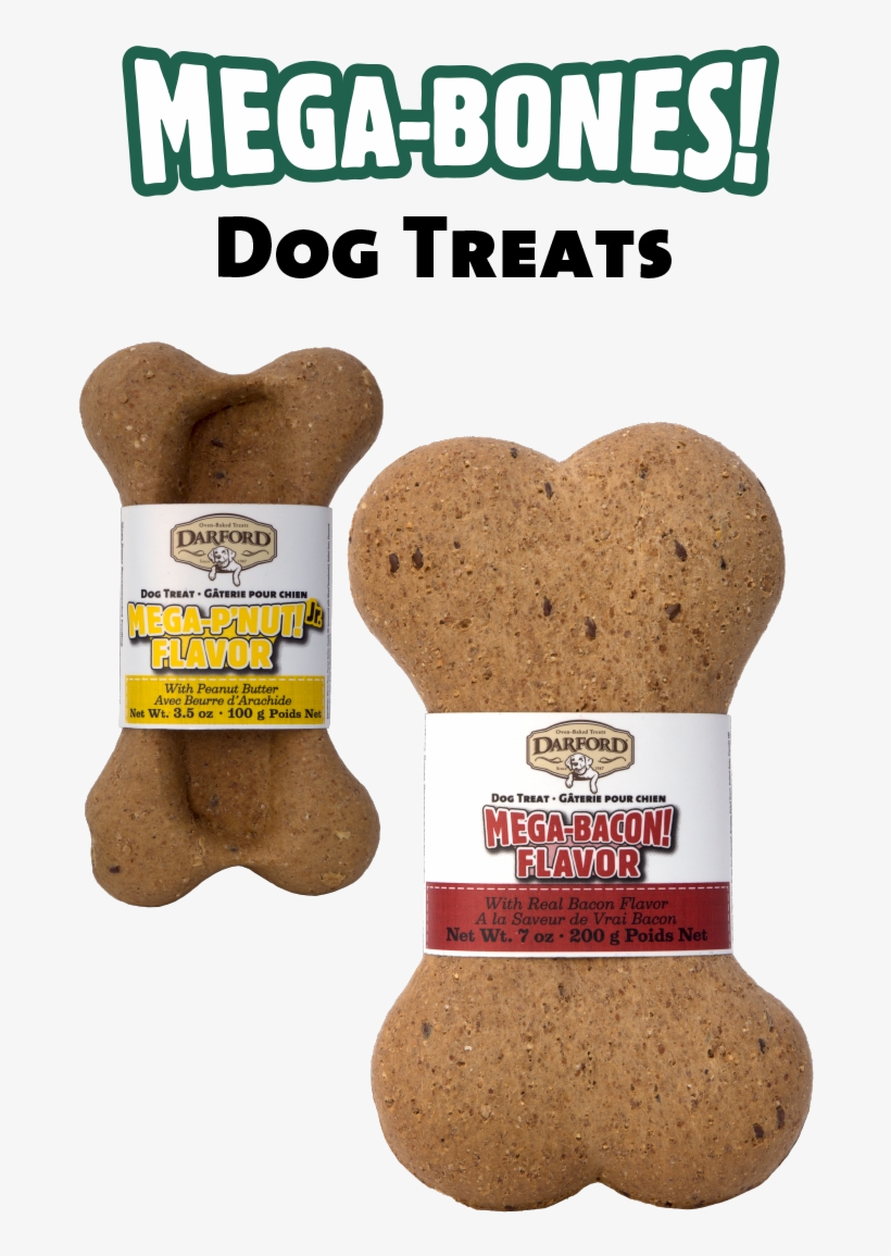 Megabones Group - Darford Certified Organic Mega P'nut Bone Dog Treat, transparent png download
