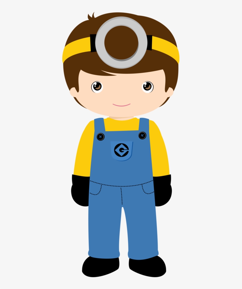Menino Ideias Festa Minions Clip Art, Dolls - Menino Minions, transparent png download