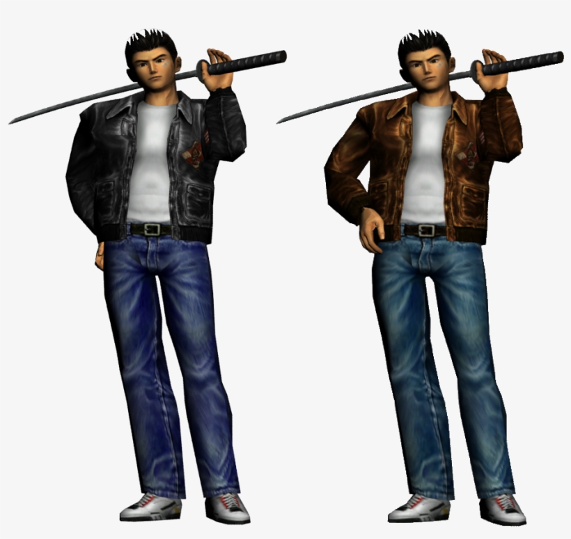 The Idea Is To Swap Him With Cloud Strife, See Ryo - Ryo Hazuki Shoes, transparent png download
