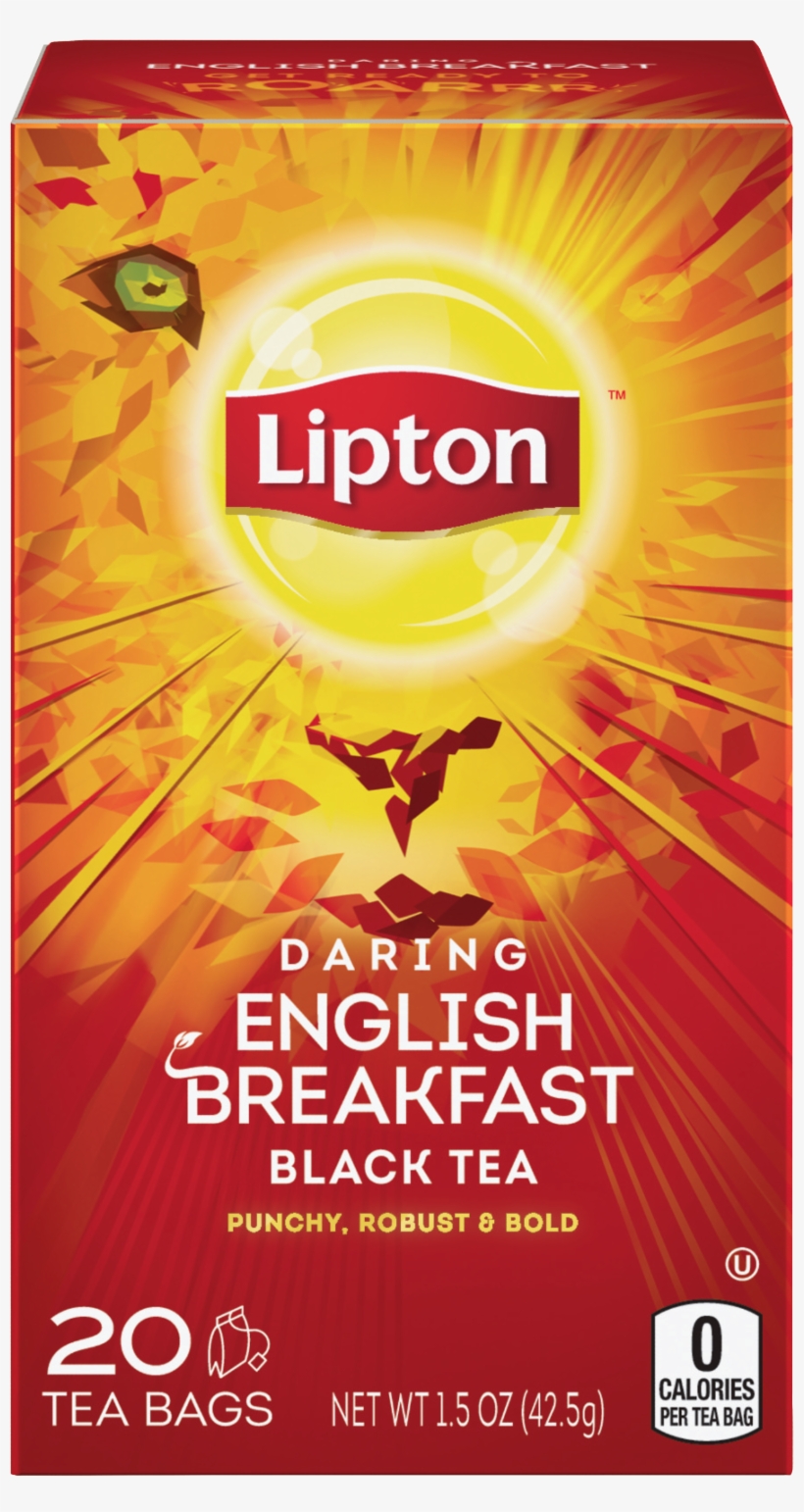 Lipton English Breakfast Tea, transparent png download