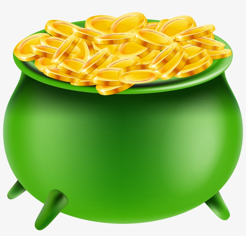 Pot Of Gold Png For Kids, transparent png download