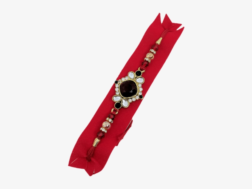 Stone Studded Designer Rakhi - Raksha Bandhan, transparent png download