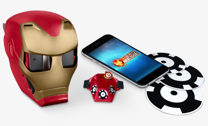Battle Like Iron Man With The Hero Vision Iron Man - Casque Realite Virtuel Iron Man, transparent png download