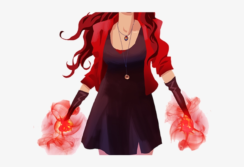 Scarlet Witch Png Transparent Images - Scarlet Witch Fanart, transparent png download