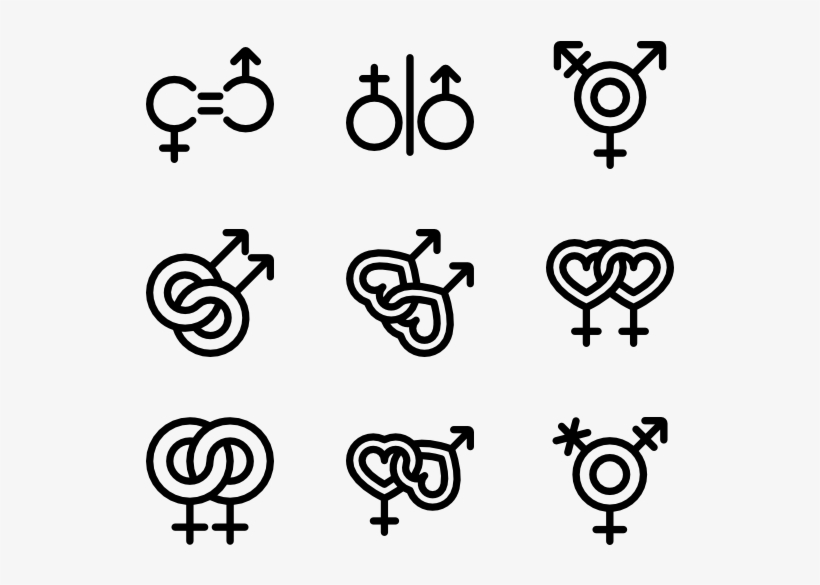 Genders - Geography Icons, transparent png download
