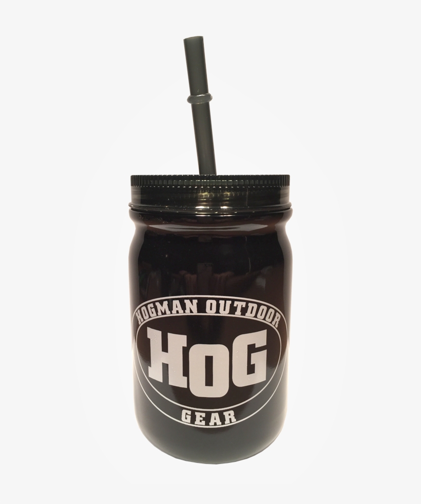 Stainless Mason Jar With Straw - Liqueur Coffee, transparent png download