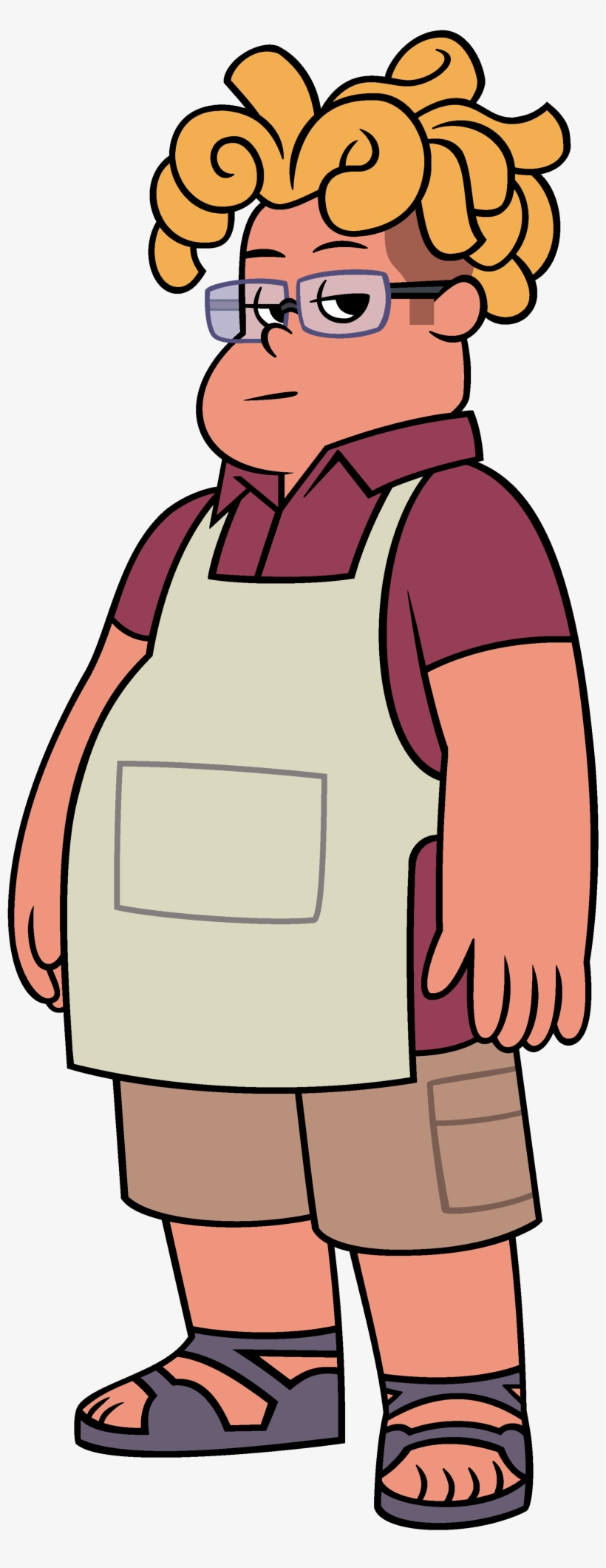 You Look Like This Guy From Steven Universe - Steven Universe Ronaldo Fryman, transparent png download