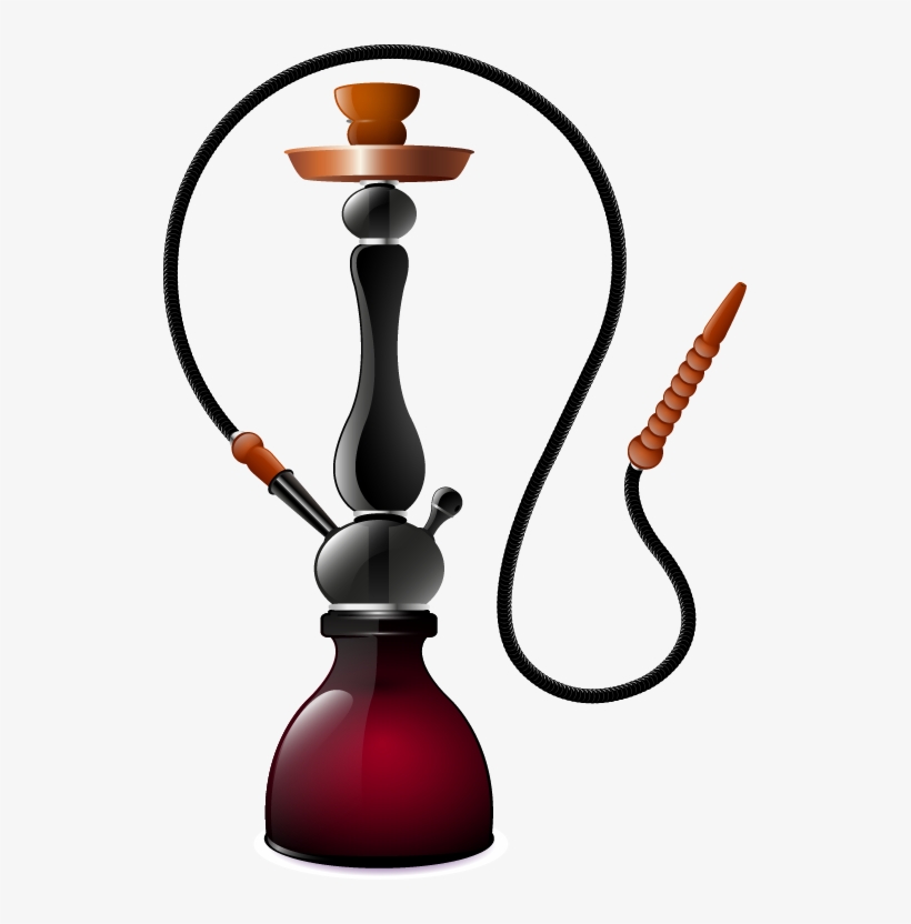 Transparent Library Lounge Tobacco Pipe Transprent - Hookah Vector, transparent png download