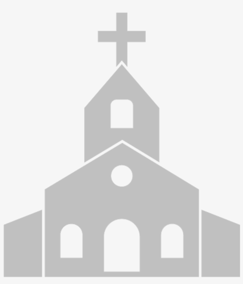 The Church - Black And White Church Clipart, transparent png download
