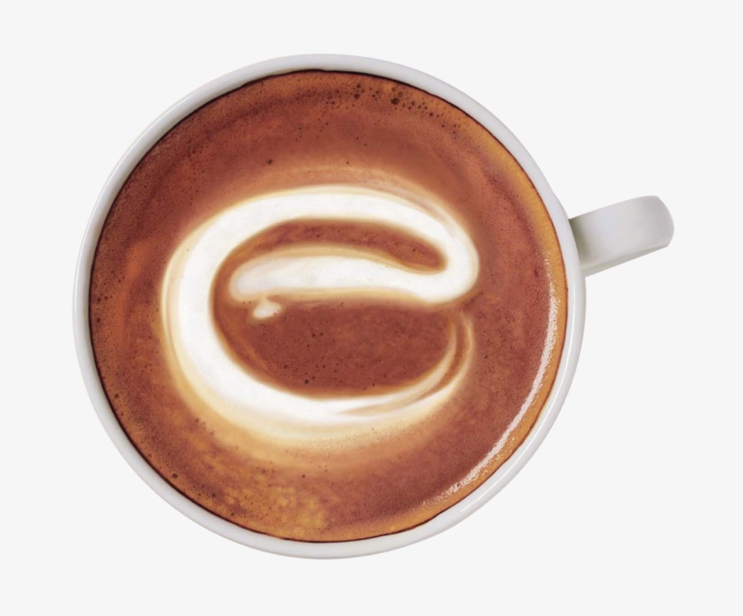 Coffee Mug Top Png Hd - Coffee From Top Png, transparent png download