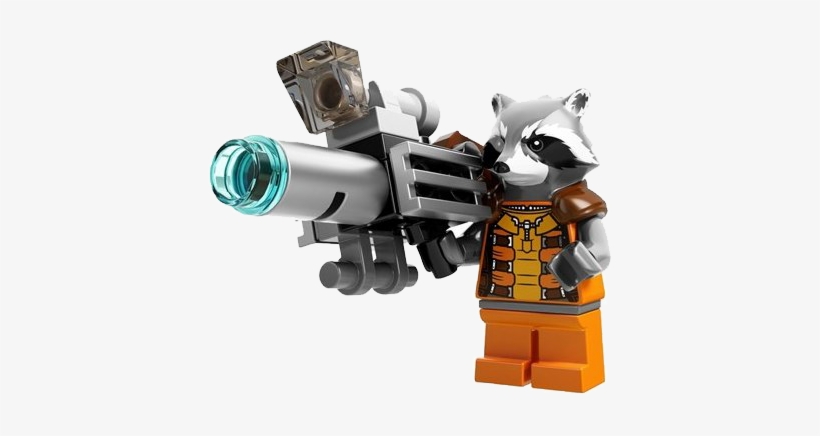 An Expert In Weaponry And The Combat Strategist For - Lego Rocket Raccoon Super Heroes Guardians, transparent png download
