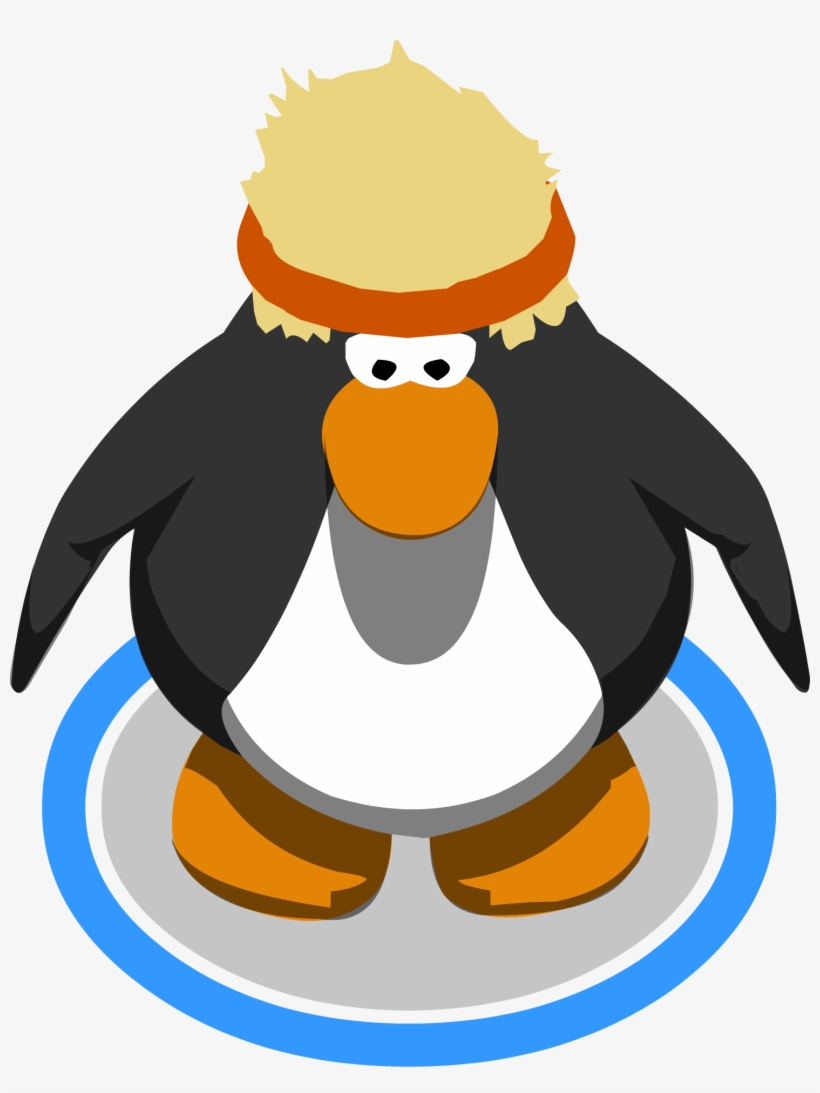 The Crowd Surf Ingame - Red Penguin Club Penguin, transparent png download