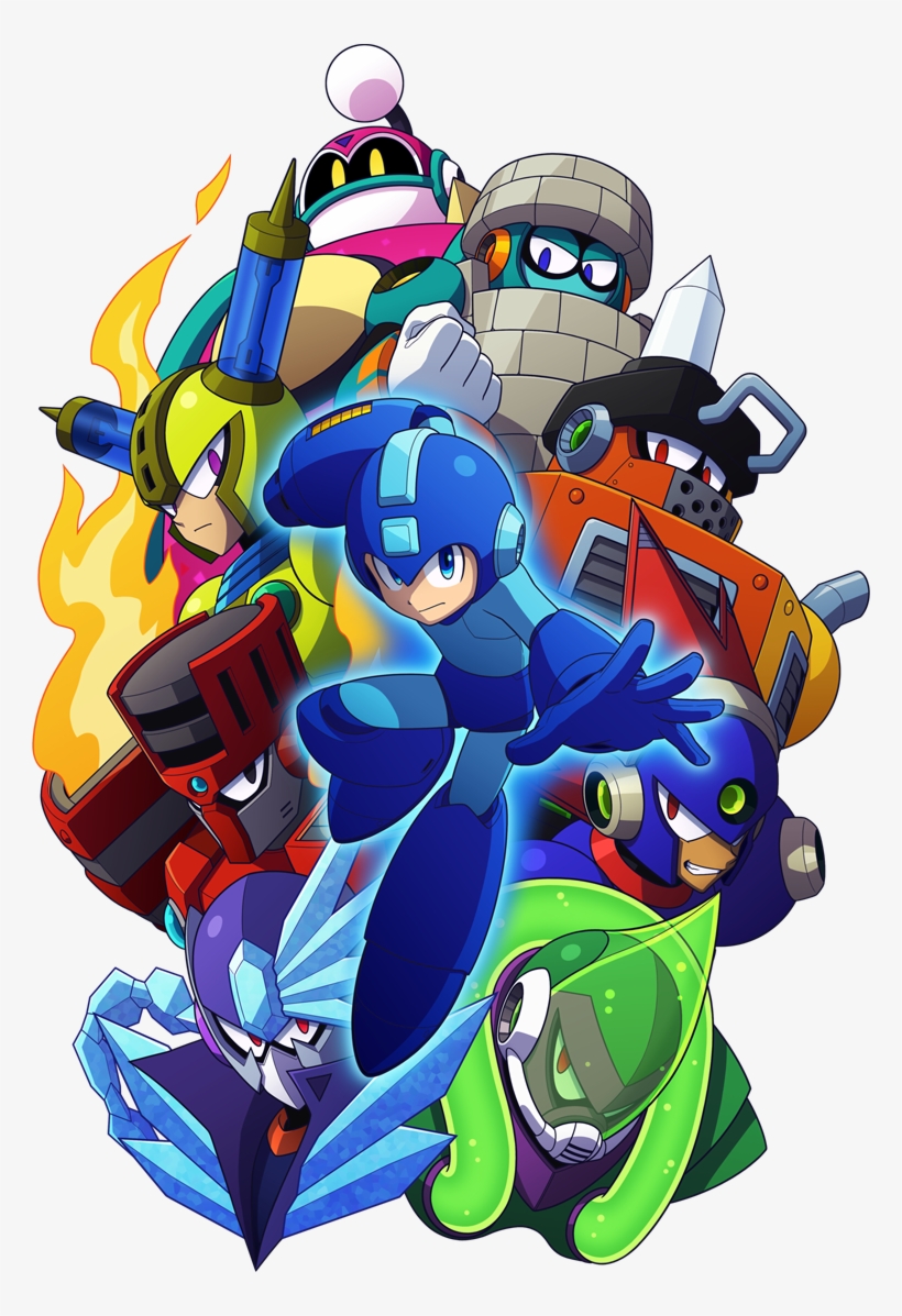 211 - Mega Man Tundra Man, transparent png download