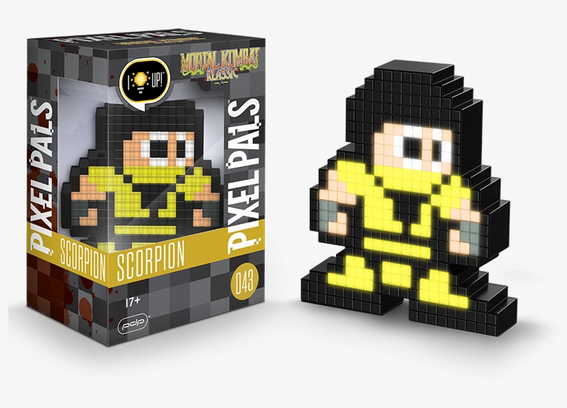 Scorpion - - Pixel Pals Mortal Kombat, transparent png download