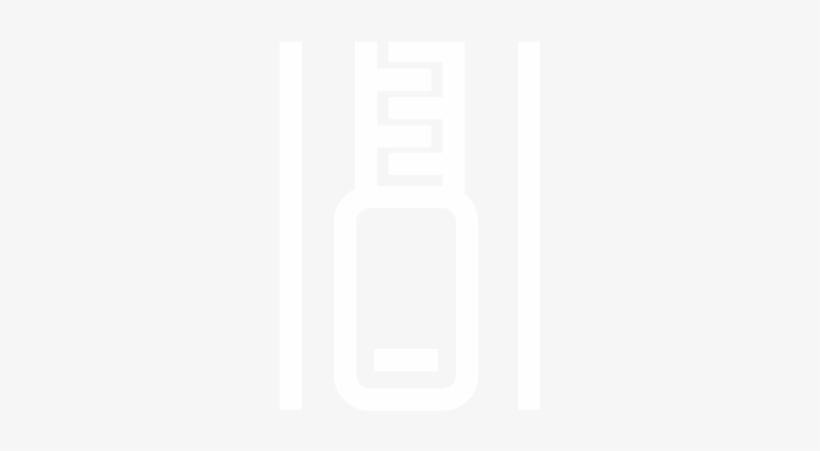 Tamper-proof Double Coil Zipper - Colorfulness, transparent png download