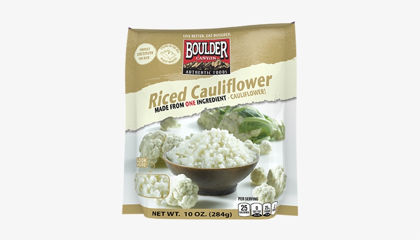 Boulder Canyon Riced Vegetables - Riced Thai Curry Carrot, transparent png download