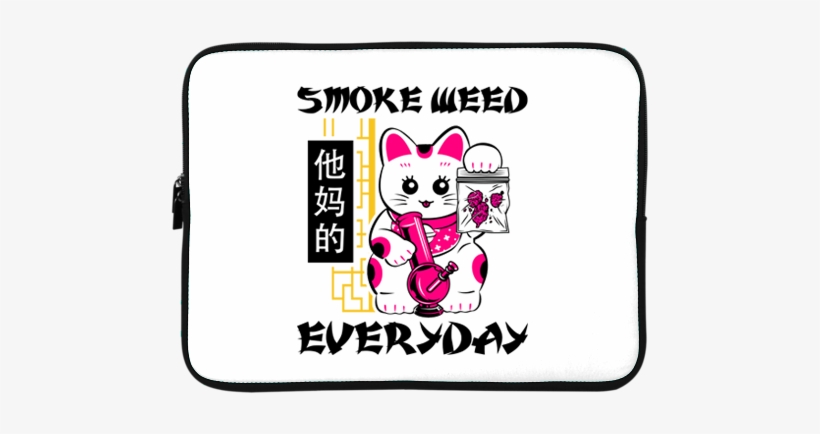Smoke Weed Everyday Laptop Sleeve - Sleeve, transparent png download