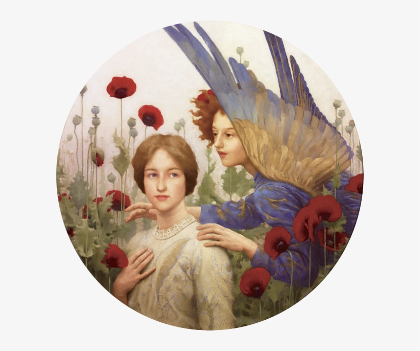 Thomas Cooper Gotch The Message - Message Thomas Cooper Gotch, transparent png download