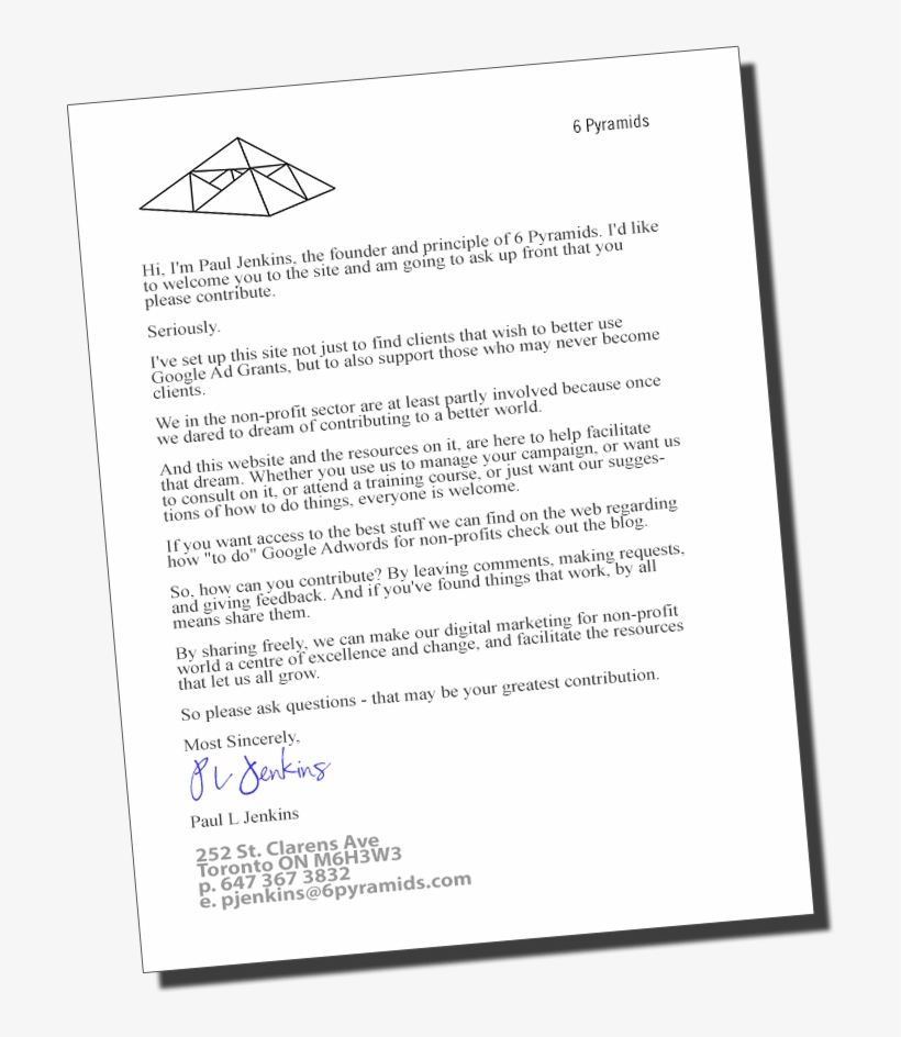 Paul's Letter Rotated With Drop Shadow - School, transparent png download