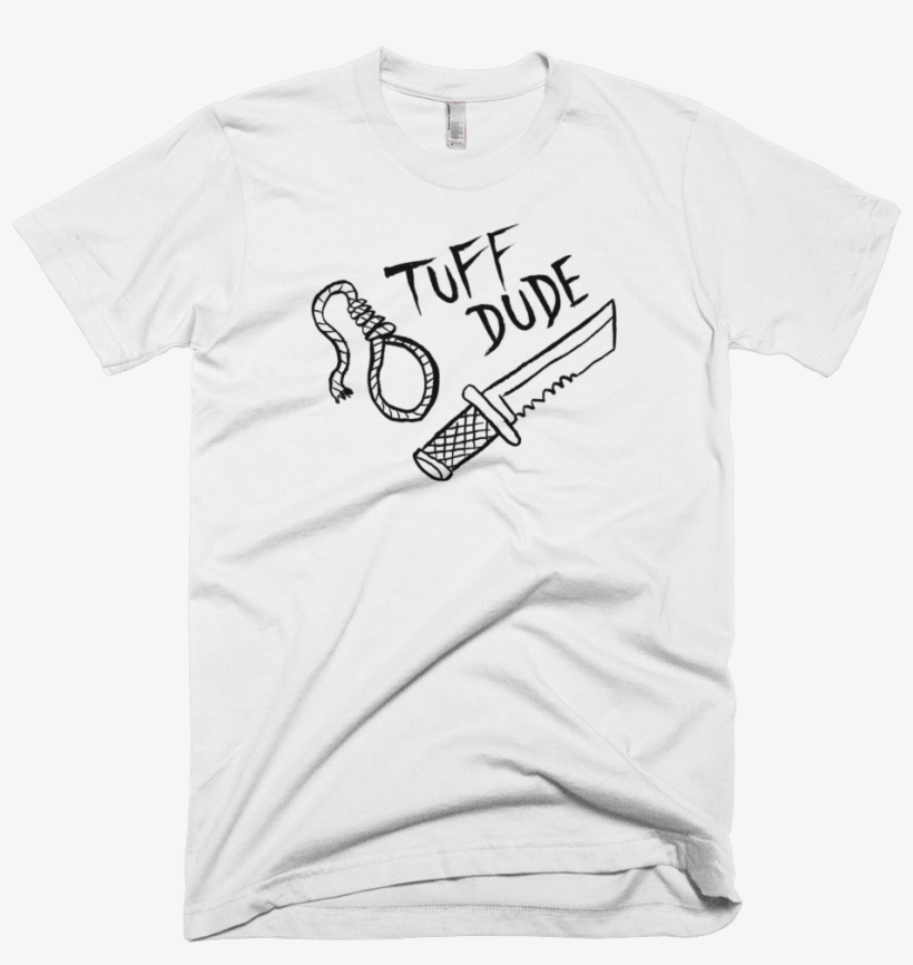 Tuff Dude Tee, T-shirt By Horriblenoise - T Shirt Mockup Badge, transparent png download