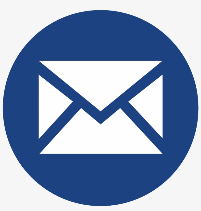 Email A Librarian - Black Email Icon, transparent png download