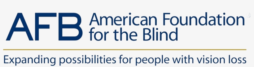 American Federation For The Blind Logo, transparent png download