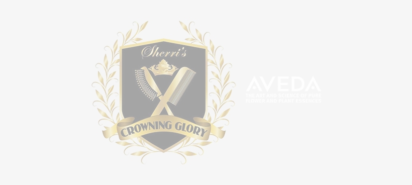 Crowningglory Aveda Logo Seethrough2 - Logo, transparent png download