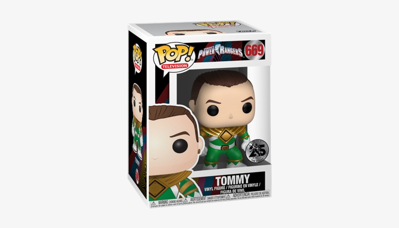 Television Green Ranger Stock Thumb - Tommy Power Rangers Funko Pop, transparent png download
