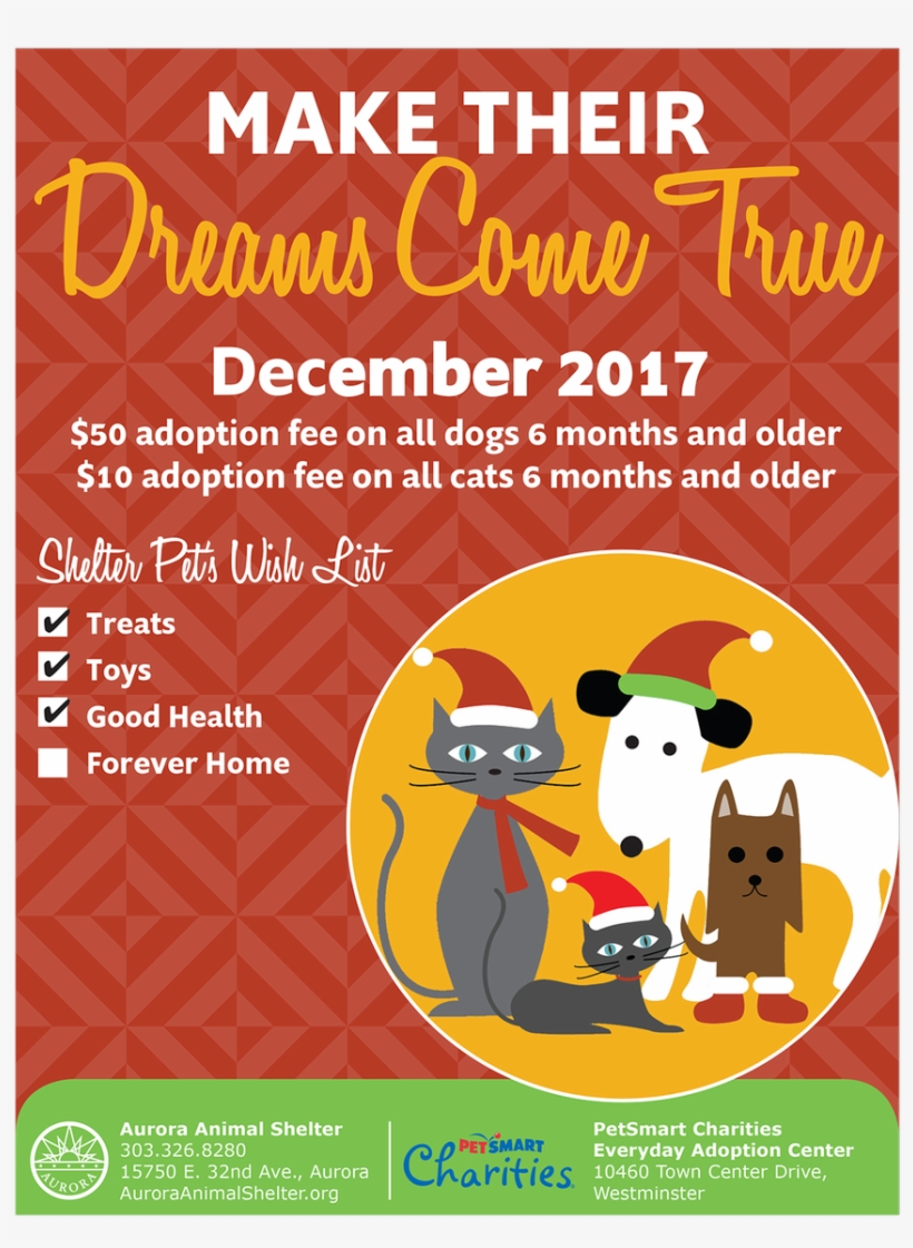 The Aurora Animal Shelter Has Adoption Specials At - Petsmart Charities, transparent png download