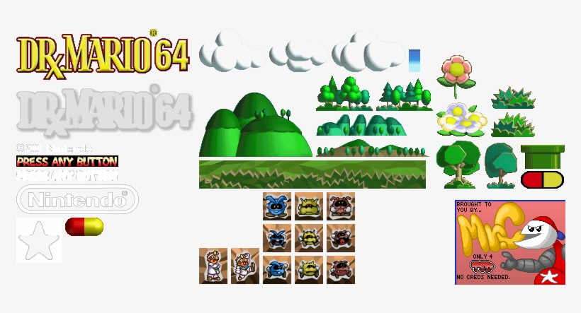 Title - Dr Mario, transparent png download