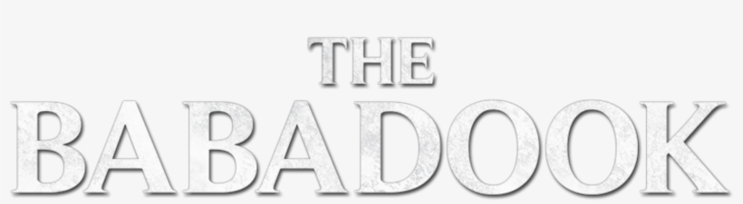The Babadook Movie Logo - Babadook Movie, transparent png download