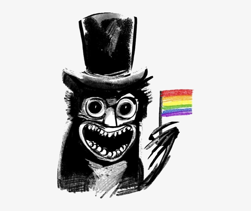 As A Side Note, I Have A Much Longer Post Coming - Babadook Lgbt, transparent png download
