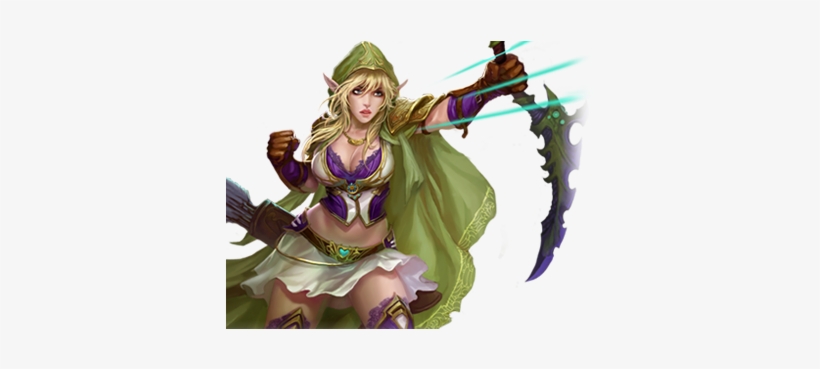 Green Ranger - League Of Angels Artic, transparent png download
