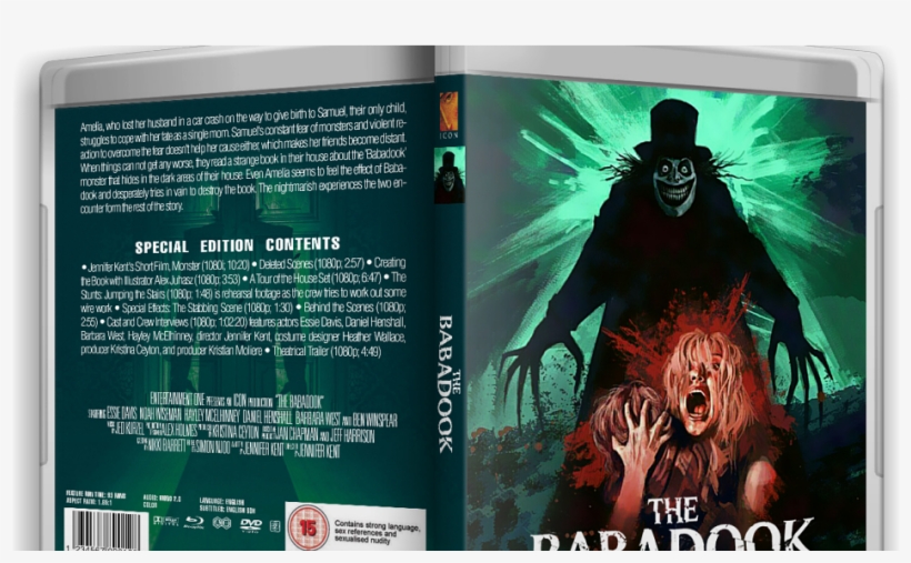 Cover Babadook Blu Ray, transparent png download