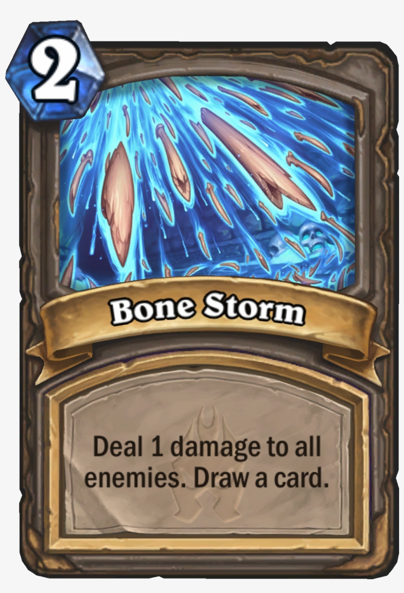 Bone Stormtype - Shadow Walk Hearthstone, transparent png download