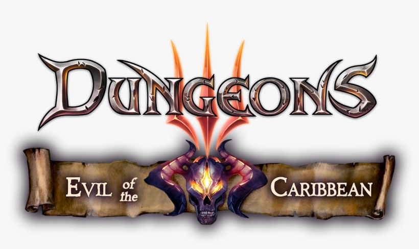 The Absolute Evil Sets Sail In 'evil Of The Caribbean' - Dungeons 3 Lord Of The Kings Logo, transparent png download