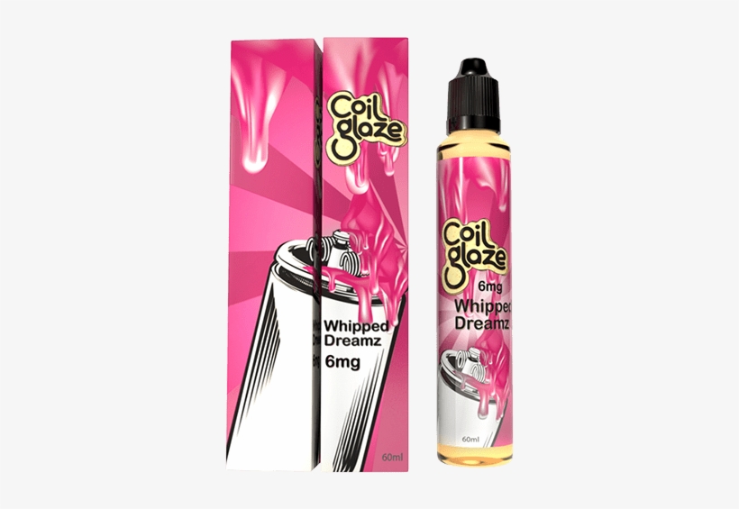 Coil Glaze E-liquid Whipped Dreamz - Coil Glaze Whipped Dreamz, transparent png download