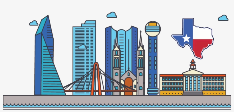Dallas Texas Virtual Business Address - Architecture, transparent png download