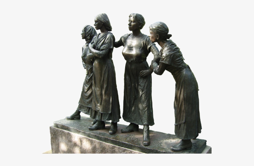 The Empress Has No Clothes - Statue, transparent png download