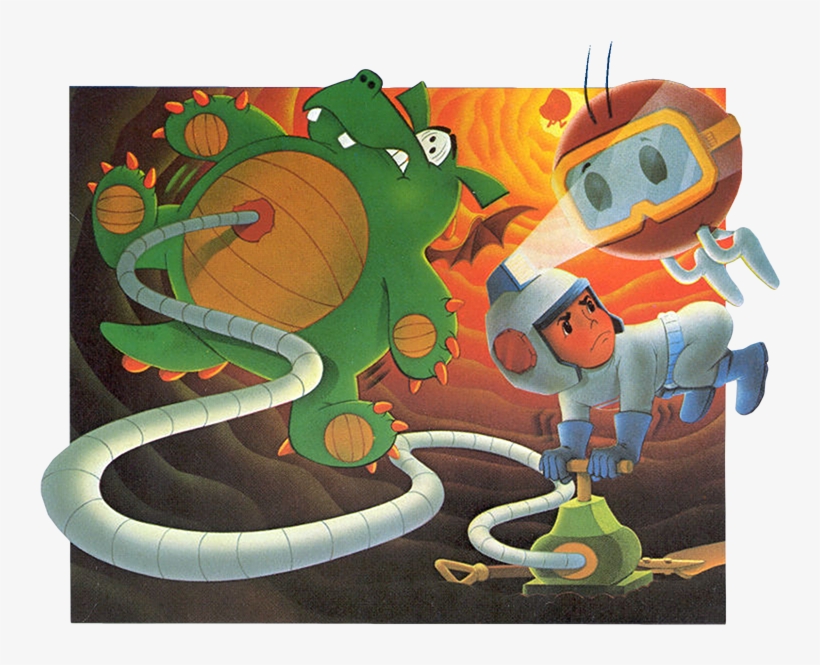 “ The Atari 5200 Version Of Dig Dug Also Had It's Own - Atari Dig Dug, transparent png download