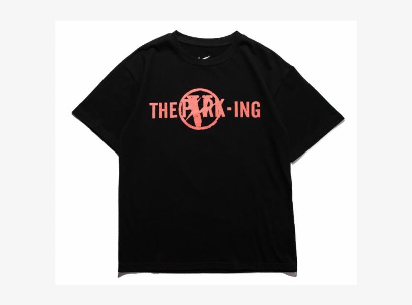 Vlone The Parking Tee Black - T-shirt, transparent png download