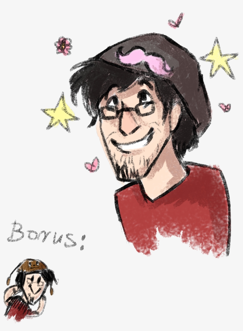 “warfstache Beanie - Illustration, transparent png download