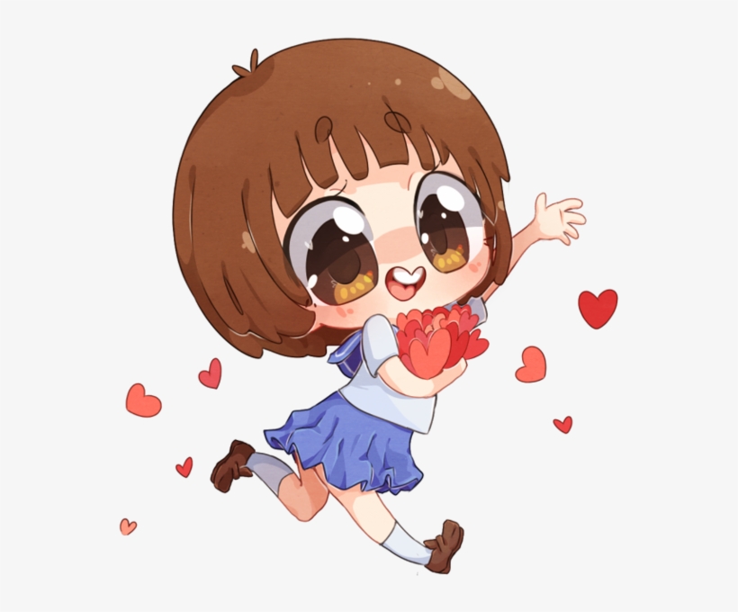 Mako Mankanshoku Satsuki Kiryuin Ryuko Matoi Uzu Sanageyama - Kill La Kill Mako Chibi, transparent png download