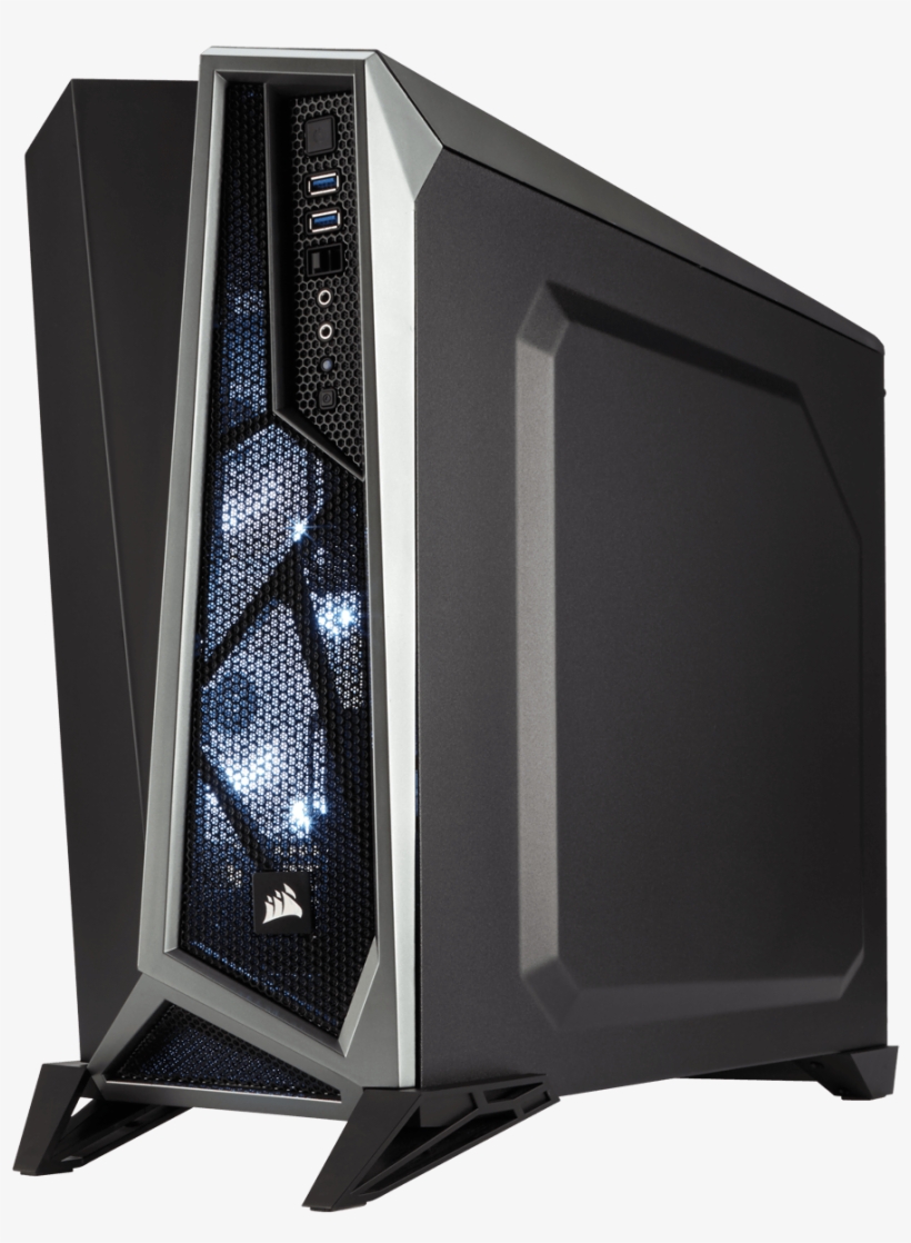 Spec-alpha Gray 02 - Corsair Spec Alpha Black Silver, transparent png download