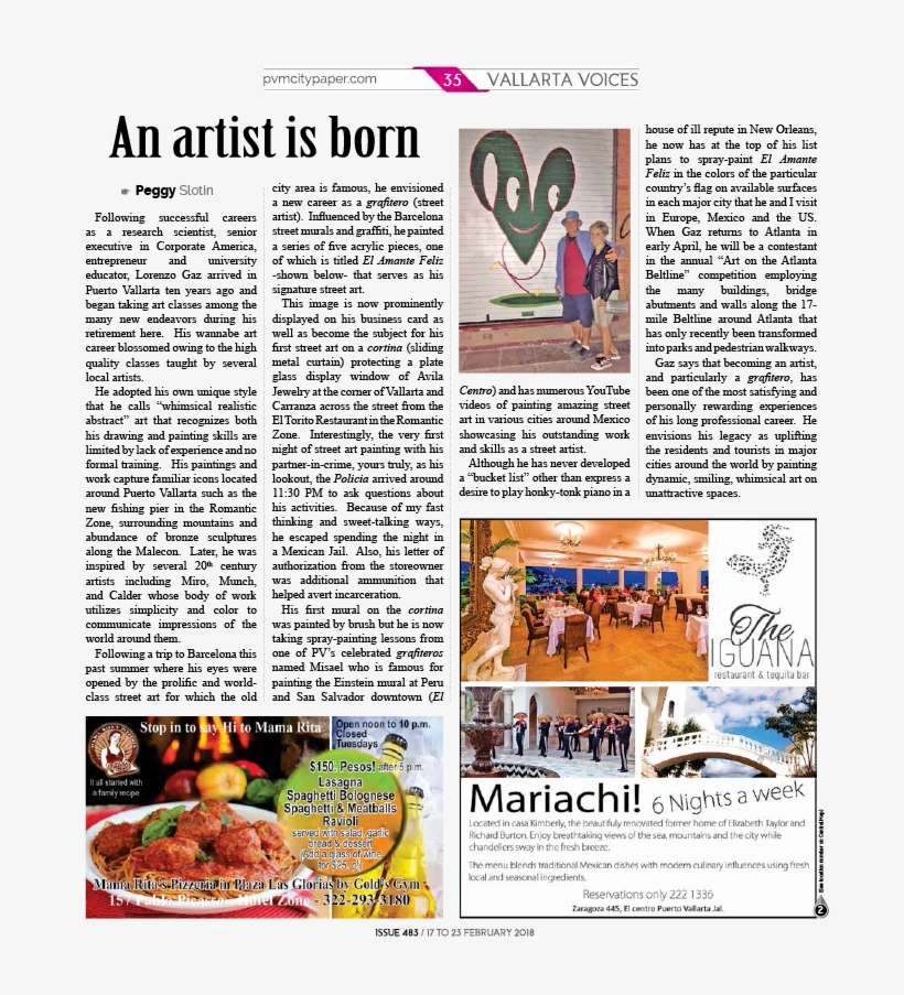 Pv Mirror Article February 17, - Puerto Vallarta, transparent png download