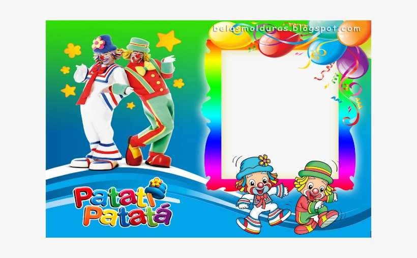 Postado Por Regiane Às - Moldura Para Foto Patati Patata Png, transparent png download